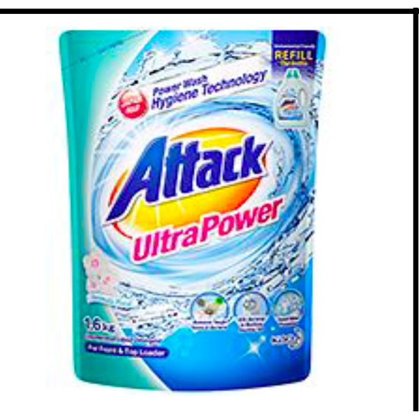 Attack Liquid Perfume Flora/Fruity/Plus Softener/Ultra Power/Color Refill 1.4kg – view 4
