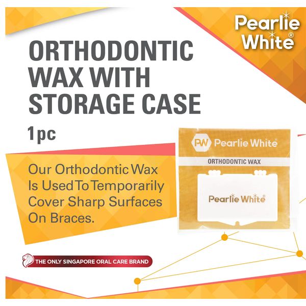 [mobileaid] Pearlie White Dental / Orthodontic Wax [LOCAL SG DELIVERY]