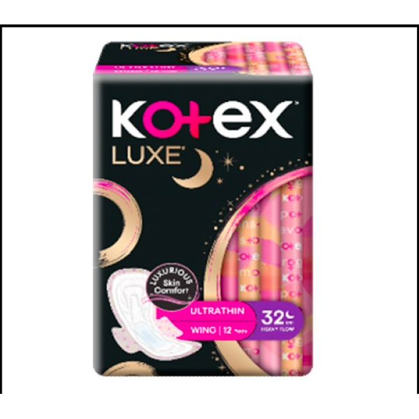Kotex Luxe Ultra Thin Wing 23cm x 16s/ 28cm x 14's/32cm x 12's/28cm x 14's + 2's – view 3