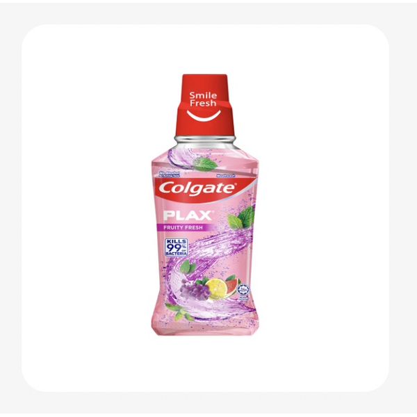 Colgate Mouthwash Freshmint/Peppermint/Active Salt/Fresh Tea/Plax Ice 1L/750ml x 2 bottles – view 5