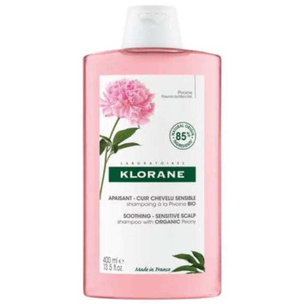 [Dermaceutica] Klorane Shampoo With Peony 400ml [LOCAL SG DELIVERY]