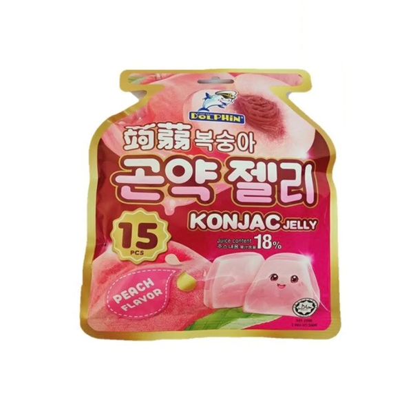 Captain Dolphin Lychee/Mango/Peach/Grape Konjac Jelly 20gm – view 2