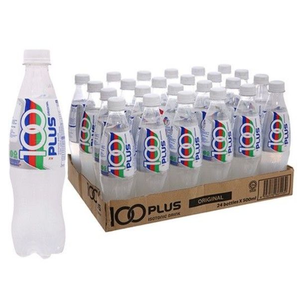 [mfoods] F&N 100 Plus Original 500ml x 24 bottles [LOCAL SG DELIVERY]