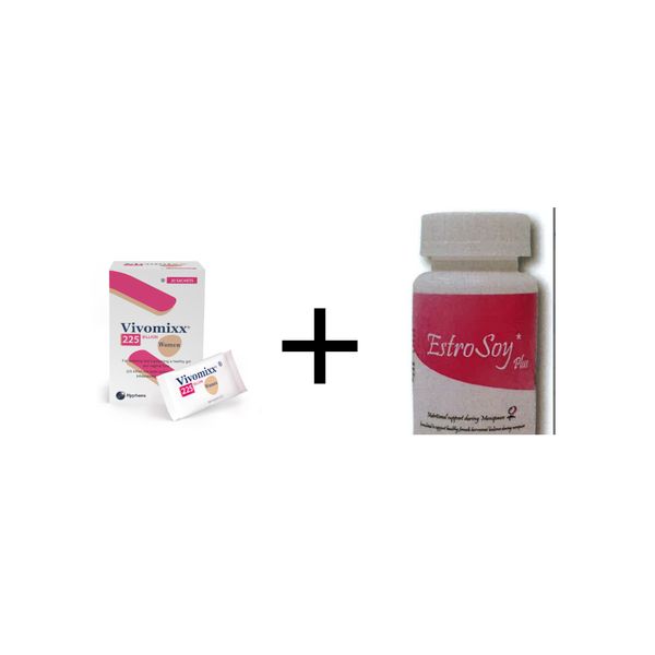 [mobileaid] Estrosoy Plus + Vivomixx Female Sachets 20's [LOCAL SG DELIVERY]