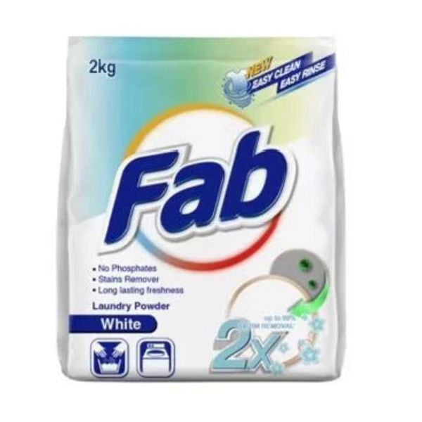 Fab Antibacterial Laundry Powder 1.9kg/Sakura Laundry Powder 1.9kg/Cotton Powder 2kg/White Powder 2kg – view 4