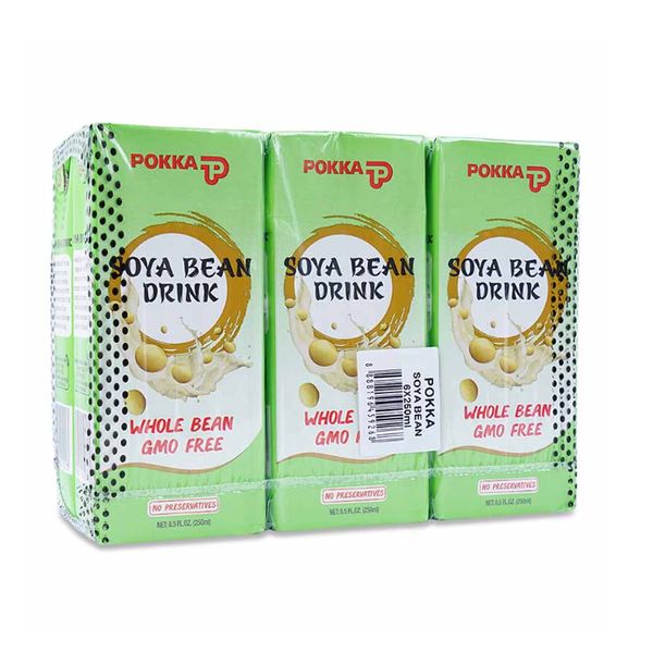 [mfoods] Bundle of 2 cartons Pokka Packet Drink - Soya Bean 250ml x 24 packets [LOCAL SG DELIVERY]