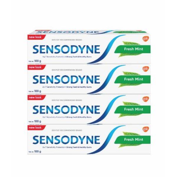 [mobileaid] Sensodyne Freshmint Toothpaste 4 x 100g [LOCAL SG DELIVERY]