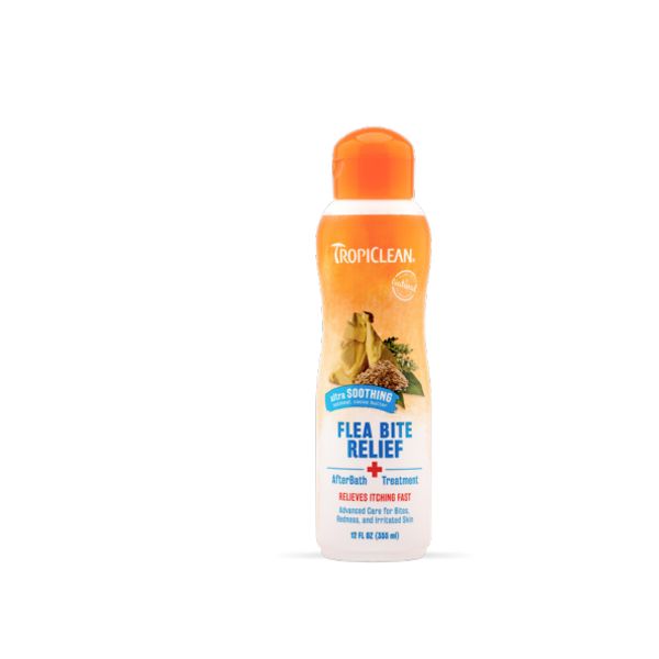 [mPets] TropiClean Natural Flea & Tick Bite Relief (After Bath Treatment) 12 fl.oz [LOCAL SG DELIVERY]