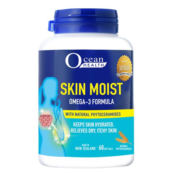 [mobileaid] Ocean Health Skin Moist Omega-3 Formula (60s) [LOCAL SG DELIVERY]
