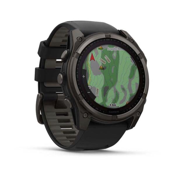 fēnix 8, Sapphire Solar Edition, MIP 47mm Carbon Grey Titanium – view 3