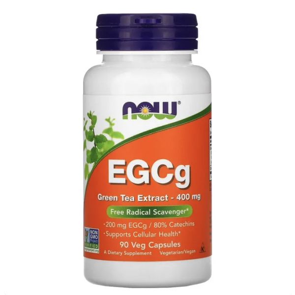 [mfoods] Now Foods, EGCg, Green Tea Extract helps Weight Management, Fat Burner, 200 mg, 90 tablets [LOCAL SG DELIVERY]