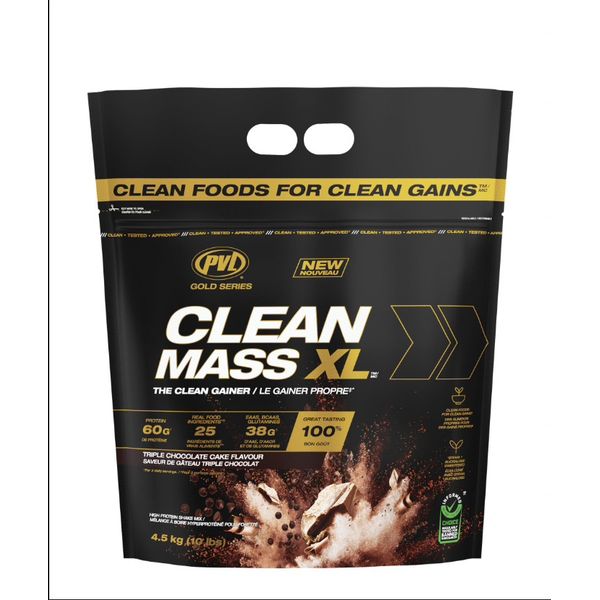 [mfoods] PVL Clean Mass XL, Weight Gainer Protein Powder, EAAs, BCAAs & glutamine, Muscle Recovery, Muscle Builder, 5-10LBS  [LOCAL SG DELIVERY]