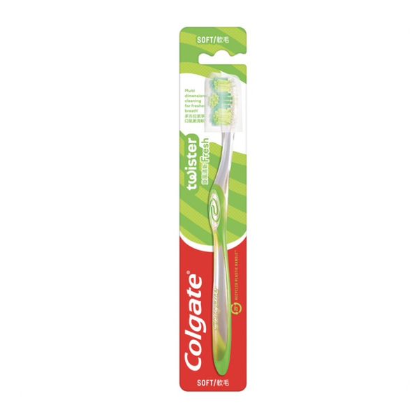 [mobileaid] Colgate Twister Toothbrush Soft/Medium OR Zig Zag Medium/Soft [LOCAL SG DELIVERY]