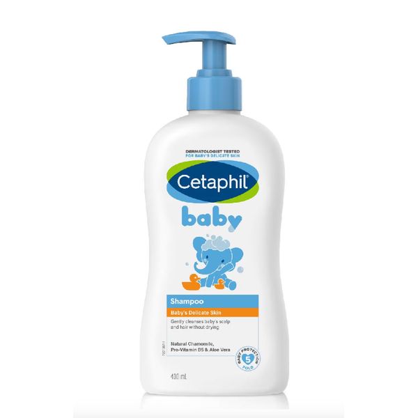 [Dermaceutica] Cetaphil Shampoo with Natural Chamomile Formula (Tear-Free and Hypoallergenic) 400ml [LOCAL SG DELIVERY]