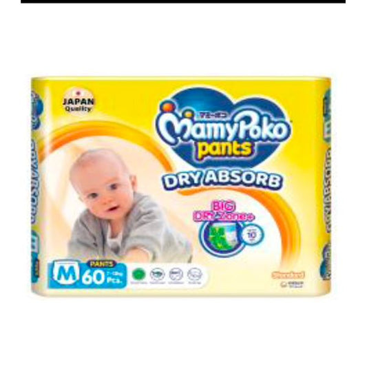 [mkids] Mamy Poko Standard Pants Medium (7-12kg)/Large (9-14kg)/XLarge (12-17kg)/XXLarge (15-25kg) [LOCAL SG DELIVERY]