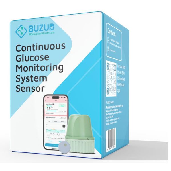 [mtech] Buzud Continuous Glucose Monitoring System 2.0(Available in sets of 1/2/3/4/5 and 6 [LOCAL SG DELIVERY]