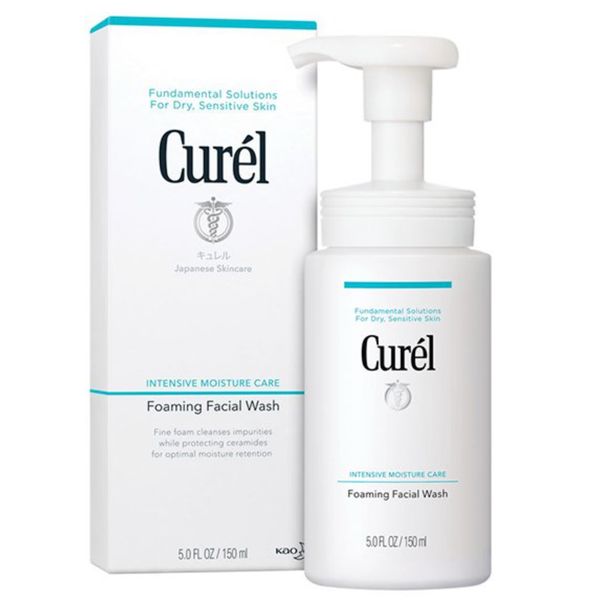 [Dermaceutica] -J Beauty Curel Foaming Facial Wash (Intensive Moisture Care) 150ml [LOCAL SG DELIVERY]