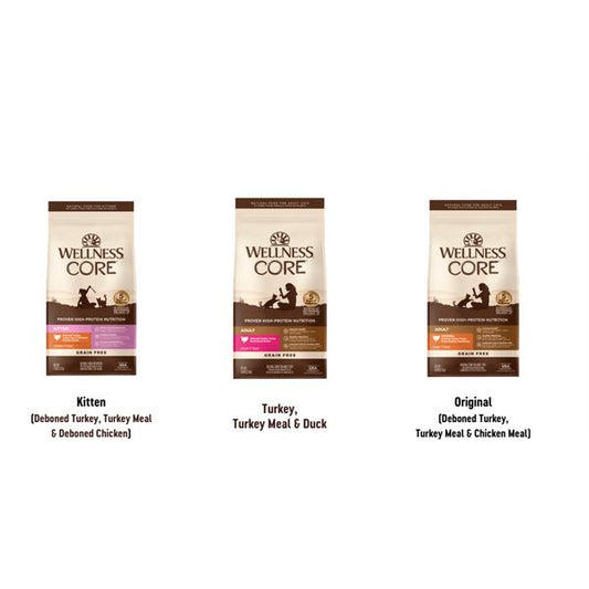 [mPets] Wellness CORE Dry Food (Grain-Free) for Cats [LOCAL SG DELIVERY]