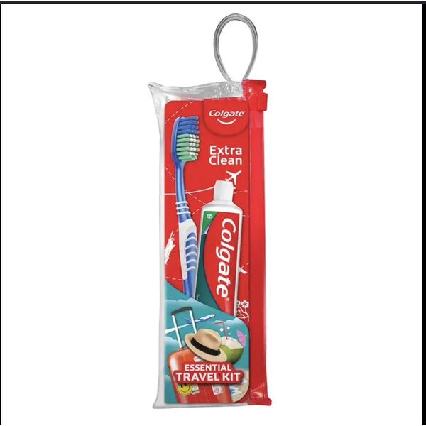 Colgate Extra Clean Toothbrush 4's OR Essential Travel Kit (Toothpaste 50gm + Extra Clean Toothbrush 1's) – view 2