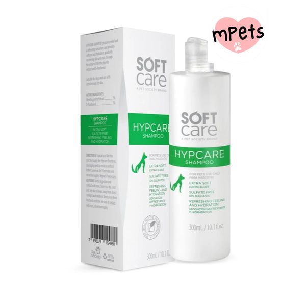 [mPets] HYDRA SOFT CARE HYPCARE SHAMPOO 300ML    [LOCAL SG DELIVERY]