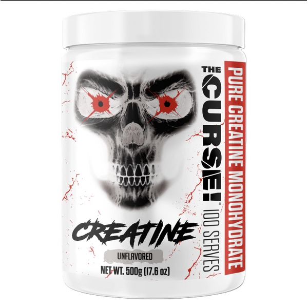 [mfoods]JNX The Curse, Pure Creatine Monohydrate, Enhanced Workout Performance, Muscle Growth Support, Unflavored, 60 - 100sers  [LOCAL SG DELIVERY]