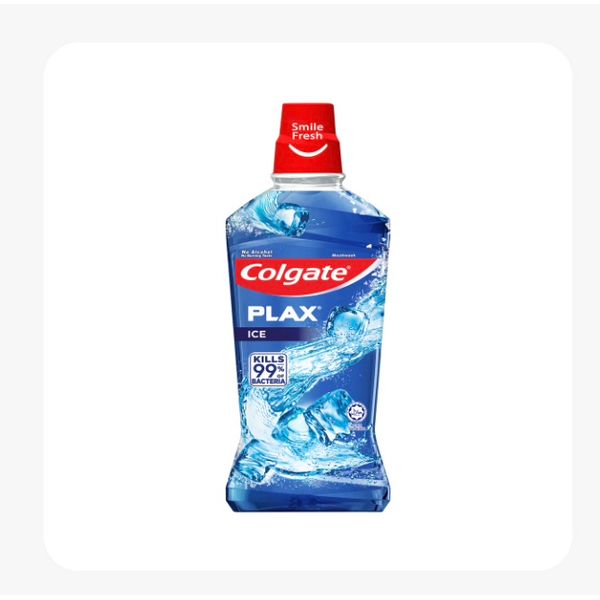 Colgate Mouthwash Freshmint/Peppermint/Active Salt/Fresh Tea/Plax Ice 1L/750ml x 2 bottles – view 4