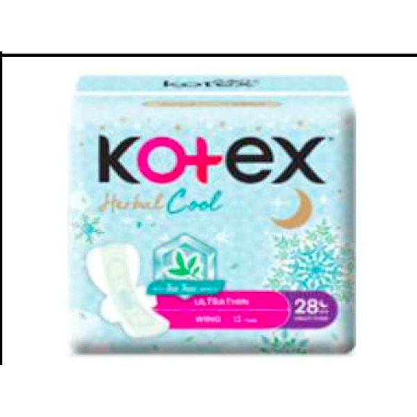 Kotex Herbal Cool 23cm x 15's/ 28cm x 13's – view 2