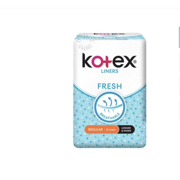 Kotex Liners Herbal UltraThin 25's/L&W Herbal Ultrathin 23's/Herbal Regular 26's/Fresh Regular Scented 40's/Fresh Regular…