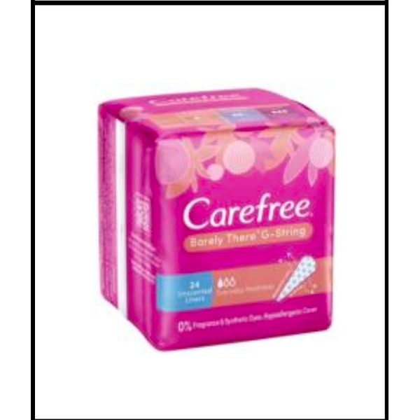 [mobileaid] Carefree Barely There G-String Unscented 24's/Unscented 42's/Shower Fresh 42's [LOCAL SG DELIVERY]