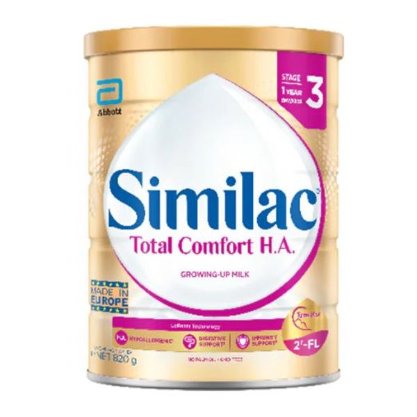 【mkids】【Abbott】Similac Total Comfort Growing up Formula Stage 3 820g (1YR+) 【LOCAL SG DELIVERY】