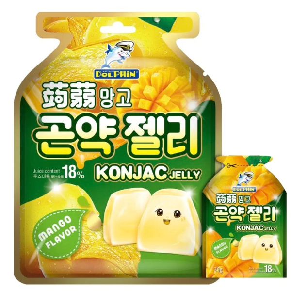 Captain Dolphin Lychee/Mango/Peach/Grape Konjac Jelly 20gm – view 3