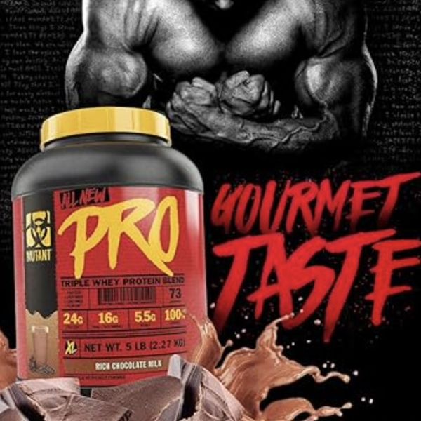 [mfoods] Mutant Pro, Triple Whey Protein Blend, Whey Protein Powder, Amino Acid, BCAA Supplement, Various Flavors, 5lbs [LOCAL SG DELIVERY]