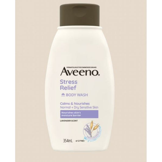 [Dermaceutica] Aveeno Stress Relief Body Wash 354ml [LOCAL SG DELIVERY]