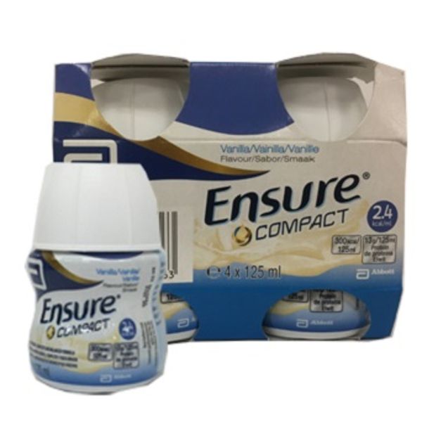 [mobileaid] Abbott Ensure Compact Liquid Vanilla 125ml x 4s x 6 [LOCAL SG DELIVERY]