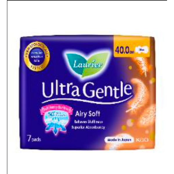 Laurier Ultra Gentle Airy Soft Day/Night Wing 20.5cm 18's/22.5cm 20's/25cm 17's/30cm 10's/35cm 8's/40cm 7's – view 6