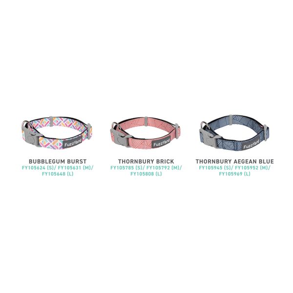 [mPets] FuzzYard Small/Medium/Large Collar for Pets [LOCAL SG DELIVERY]