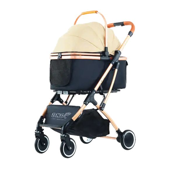 [mPets] Aclium Pet Stroller 106 Grey/Khaki [LOCAL SG DELIVERY]