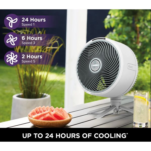 [mtech] Shark FlexBreeze Cordless & Portable Fan - FA221 Black/White[LOCAL SG WARRANTY]