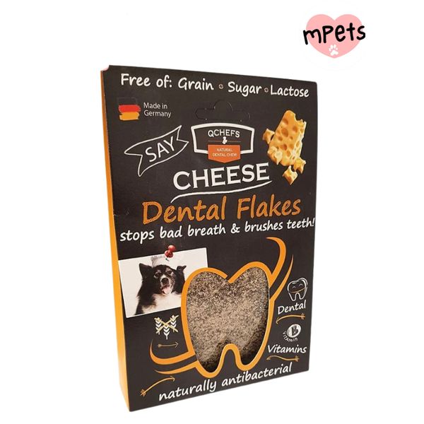 [mPets] Qchefs Dog Dental Flakes Topper 90g (LOCAL SG DELIVERY )