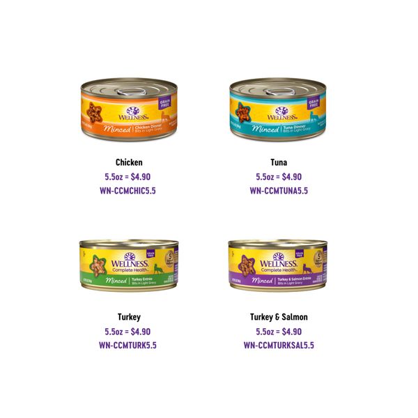 [mPets] Wellness Complete Health Wet Food (Gravies/Pate/Morsels & Sliced/Minced) for Cats [LOCAL SG DELIVERY]
