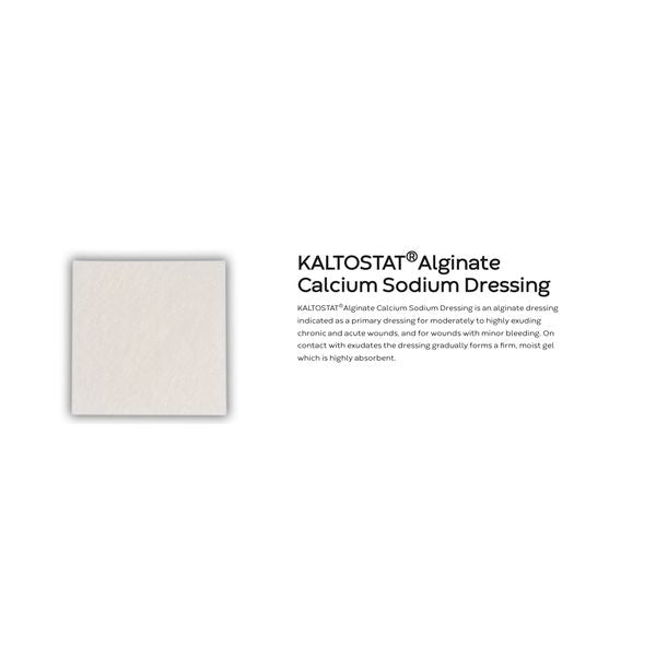 Convatec Kaltostat Calcium Alginate Dressing 10's – view 2