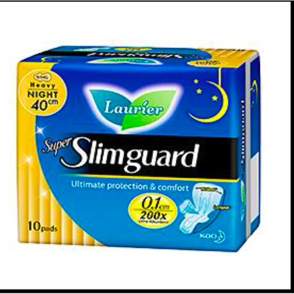 Laurier Super Slimguard Day Wing 22.5cm 20's/25cm 16's/Heavy Night 30cm 14's/35cm 12's/40cm 10's – view 5