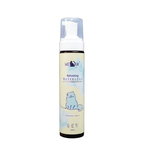 [mPets] True Iconic Cat Meow Refreshing Waterless Foam (250ml Bottle) [LOCAL SG DELIVERY]