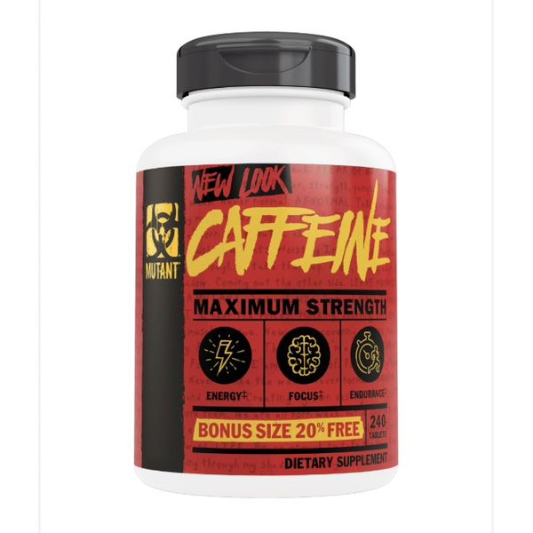 [mfoods] Mutant CAFFEINE 240 tablets | Strength and power sports | Weightlifters and Sprinters improved [LOCAL SG DELIVERY]