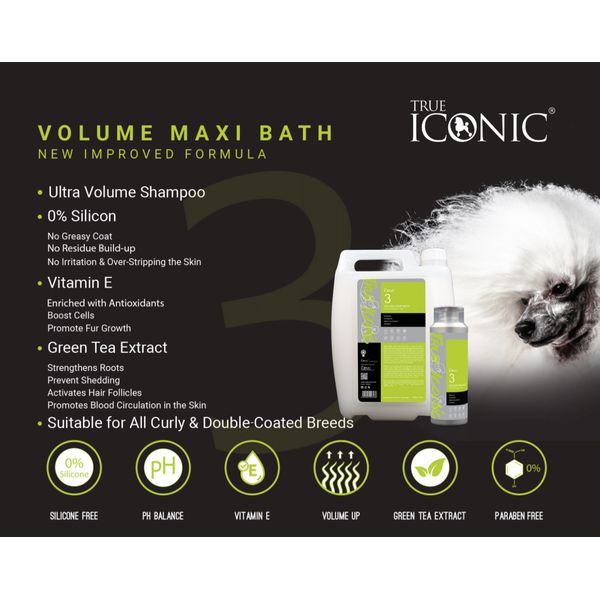 [mPets] True Iconic Bath & Care Series Shampoo & Conditioner for Dogs (400ml/1 Gallon Bottle) [LOCAL SG DELIVERY]