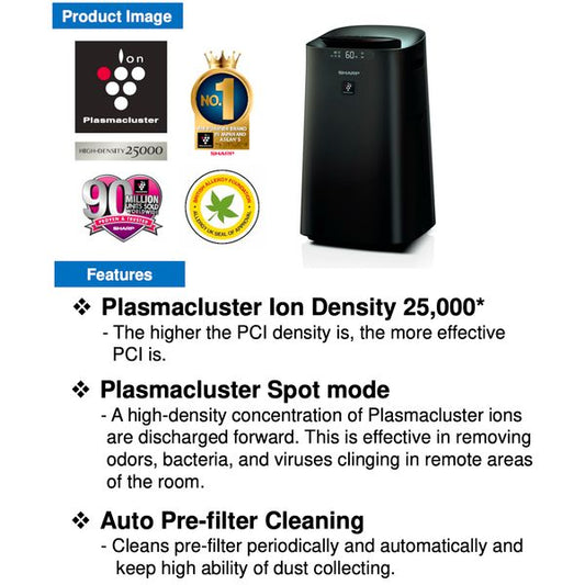 [mtech] Sharp Air Purifier with Humidifying KI-L80E-T [LOCAL SG DELIVERY]