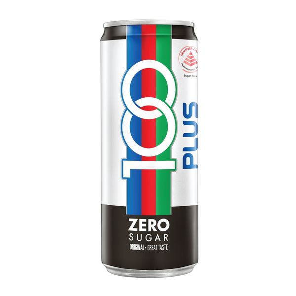 F&N 100 Plus Zero Original/Grape 325ml x 24 cans – view 3