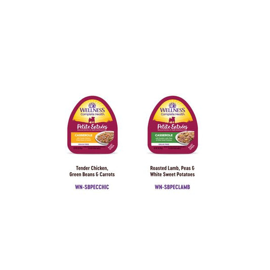 [mPets] Wellness Shredded Medley/Mini Filets/Casserole Wet food for Dogs [LOCAL SG DELIVERY]