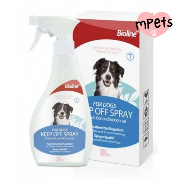 [mPets] Bioline Keep Off Spray For Dogs [LOCAL SG DELIVERY]