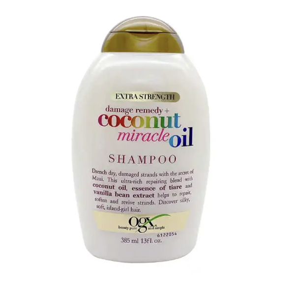 [Dermaceutica] Ogx Coconut Miracle Oil Shampoo/Conditioner 385ml [LOCAL SG DELIVERY]